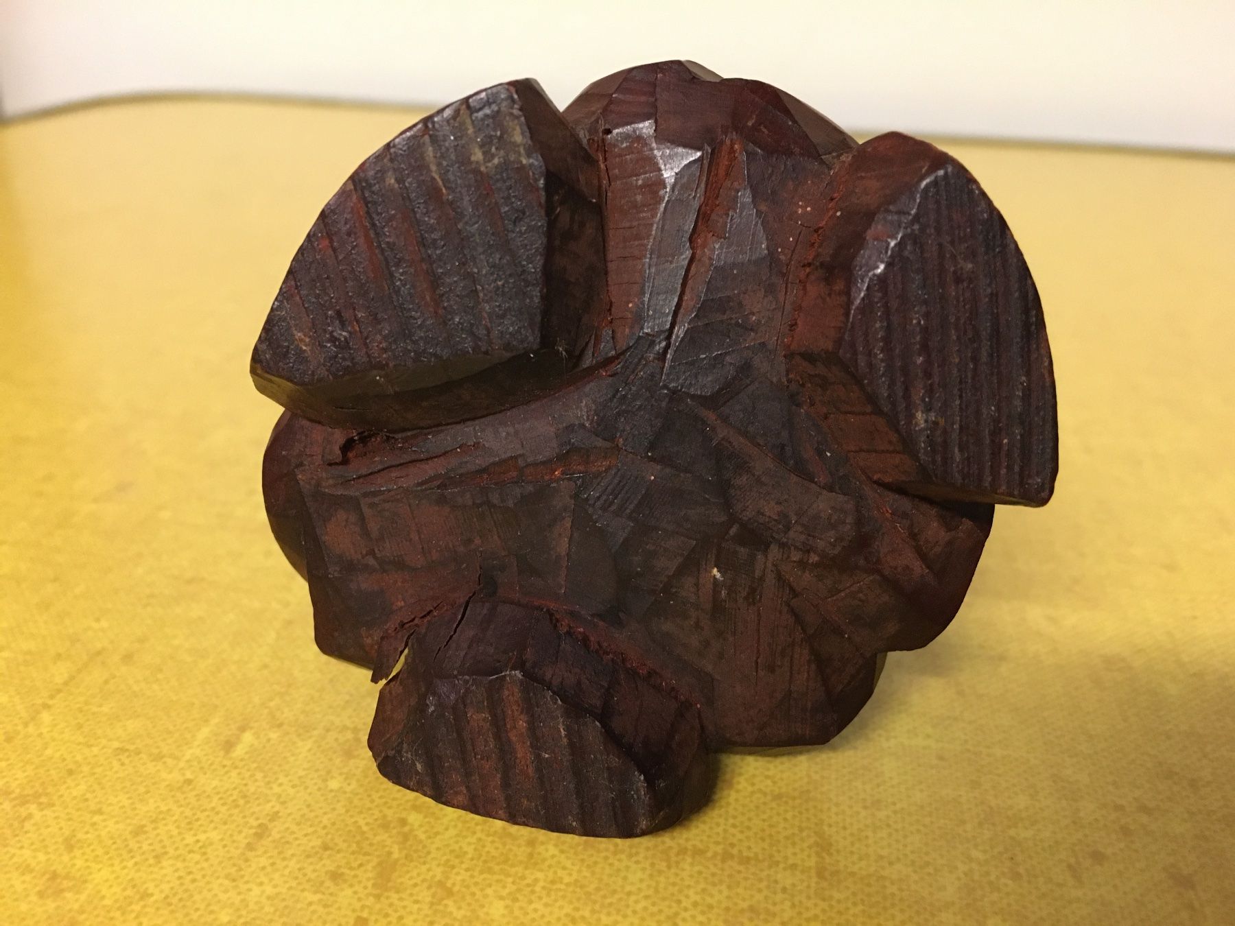 Figuren: Holzfigur,Fein  Handgeschnitzt, Sitzende Mann, Asien – Gebraucht aus Lanzenhäusern von vic63 5