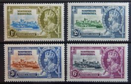 Northern Rhodesia British Kolonie Kat. 18-21 * 1935