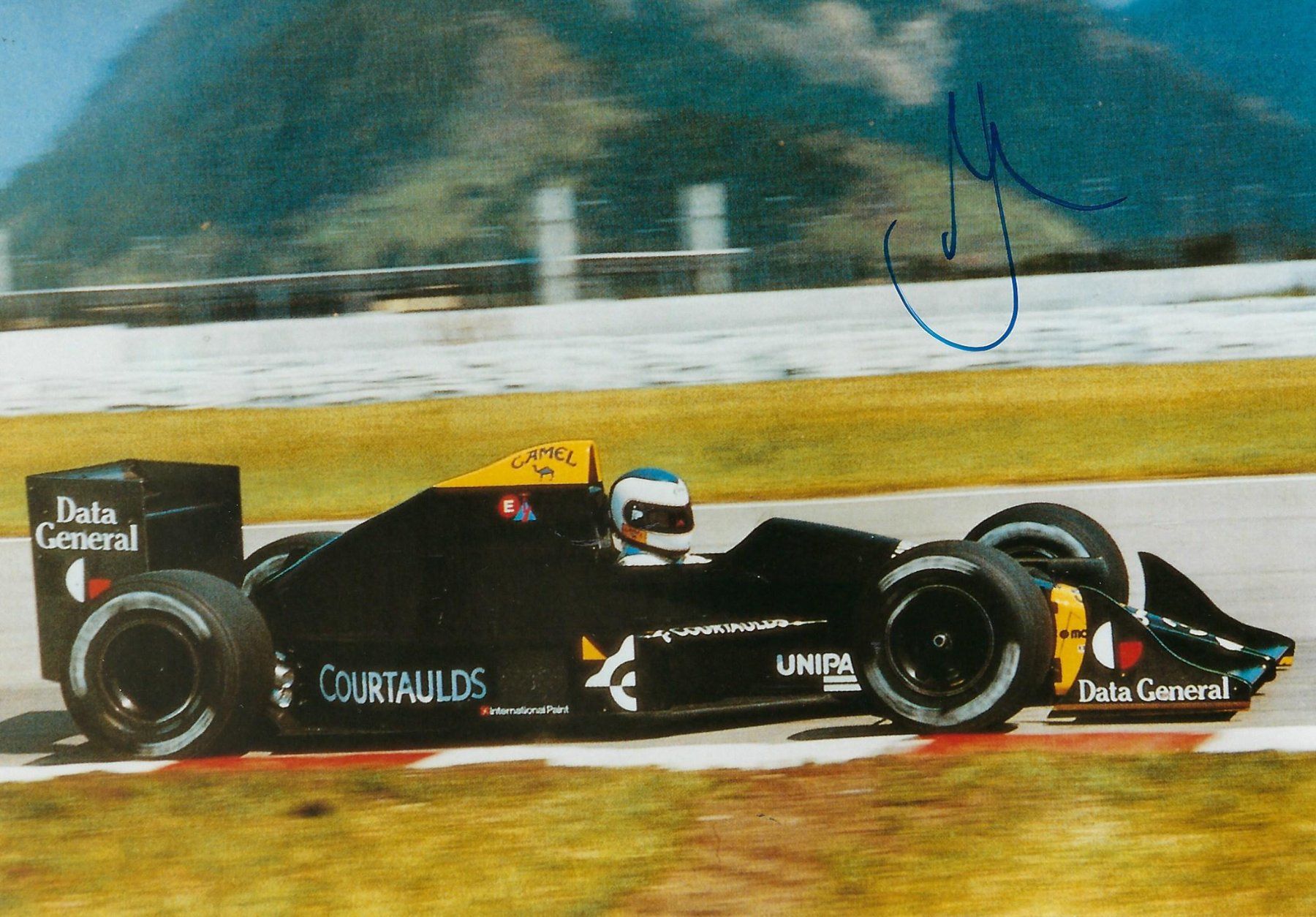 Autografi: Jonathan Palmer, Formel 1 – Usato da Aarburg venduto da Hktm