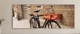Leinwandbild-signiert & limitiert – Vintage Velo Coca-Cola