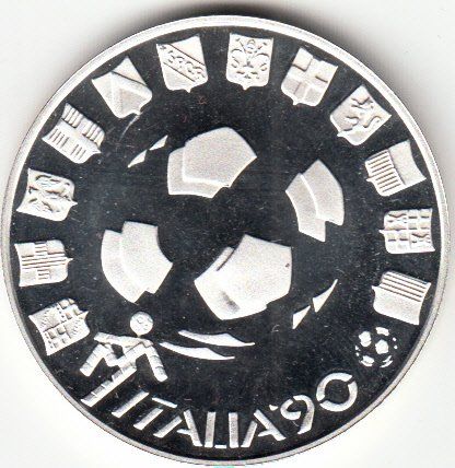 Medaillen: FIFA -- Italia'90 -- Silber – Gebraucht aus Gossau SG von Gallus00 1