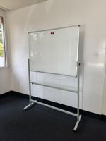 Whiteboard auf Rollen - magnetisch, höhenverstellbar