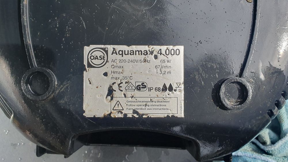 Oase Aquamax 4000 Teichpumpe Kaufen auf Ricardo
