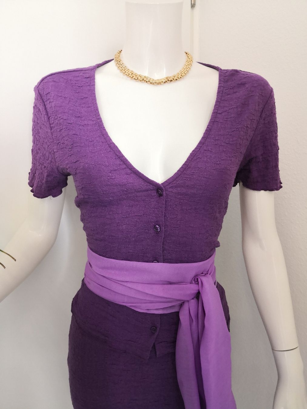 Mango Blusen: 🤩MANGO 2-TEILER: ROCK & BLUSE VIOLET NEU – Neu (gemäss Beschreibung) aus Olten von Naja-Twins-Twins 5