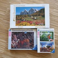 3 PUZZLES ORIGINAL VERPACKT