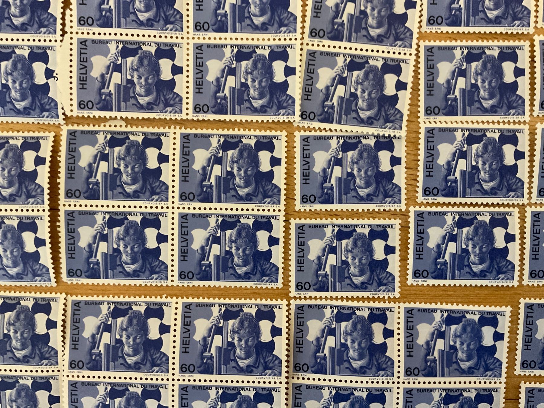 Tutti i francobolli: 60Fr Ämter Frankaturware ungestempelt postfrisch Sammlung – Nuovo (secondo la descrizione) da Wil SG venduto da Chefsugus 5