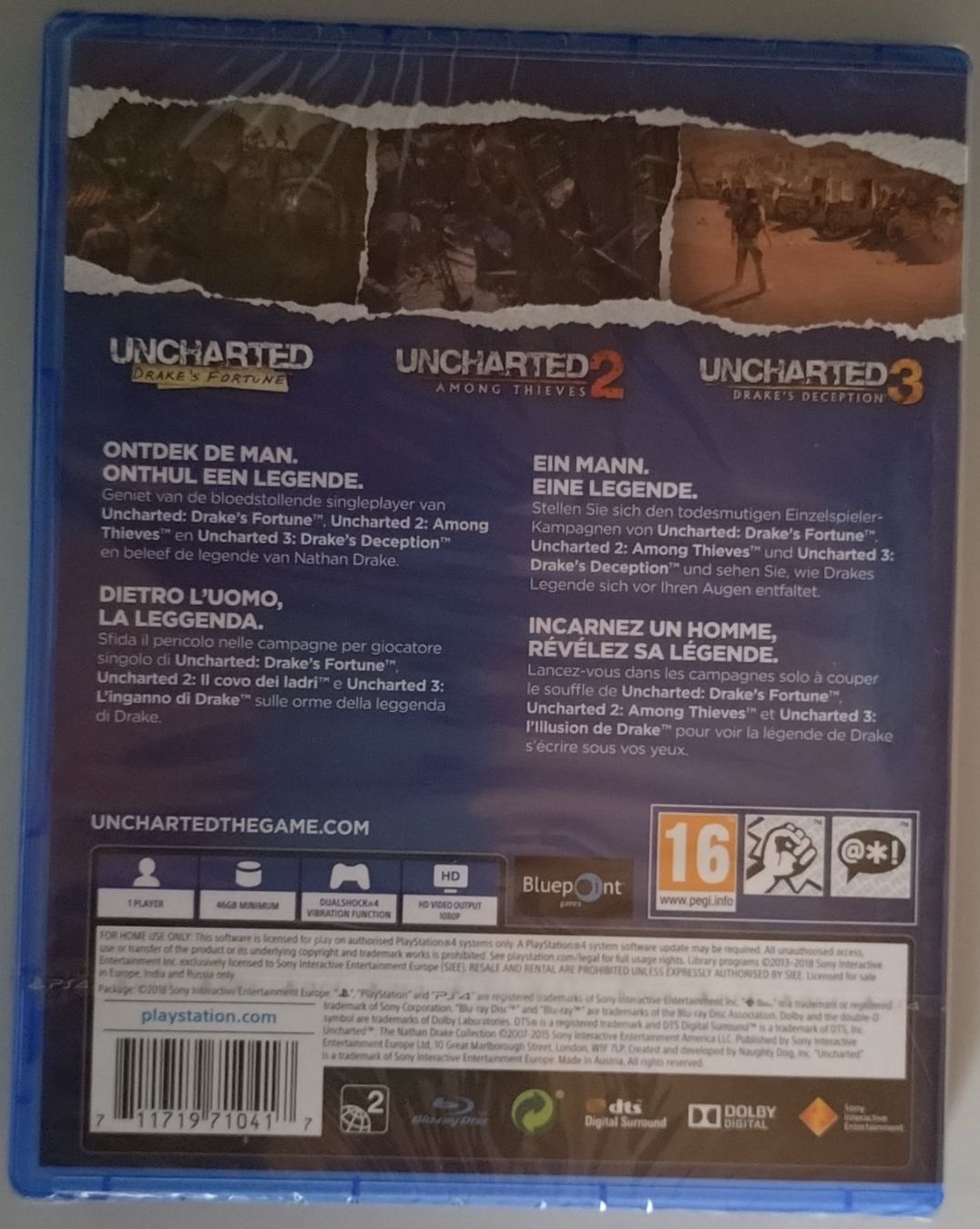 Sony Jeux: Uncharted Collection Teil 1 bis 3 PS4 – Neuf avec emballage d'origine à Kreuzlingen par GoodTrade2412