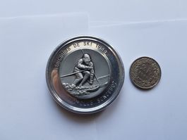 Sonceboz médaille Ski-club concours de ski 1969