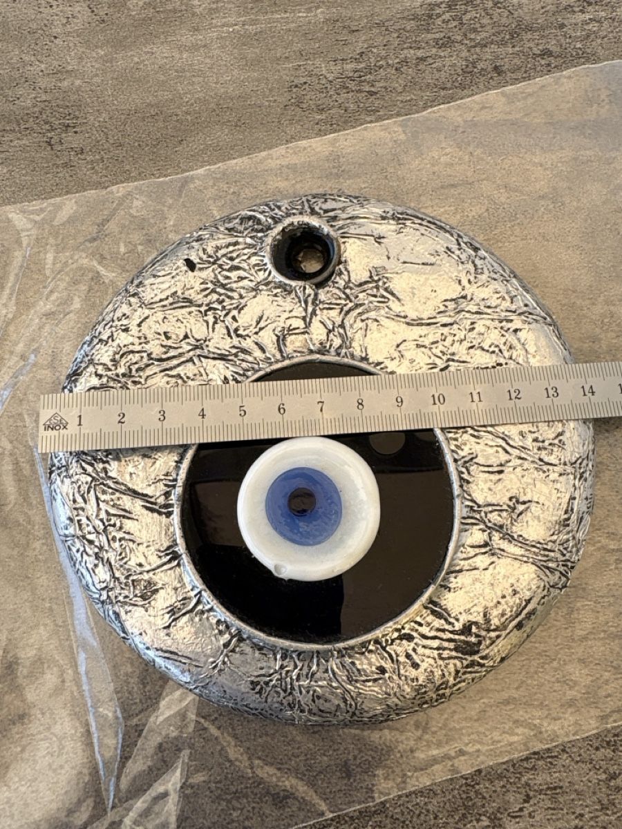 Tutte le decorazioni: grosses Glücksauge aus Glas – Usato da Rümlang venduto da euqinom16 2
