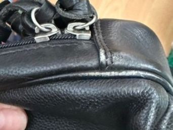 Zaini: Schöner, kleiner Lederrucksack in Schwarz – Usato da Zürich venduto da einalemjena 7