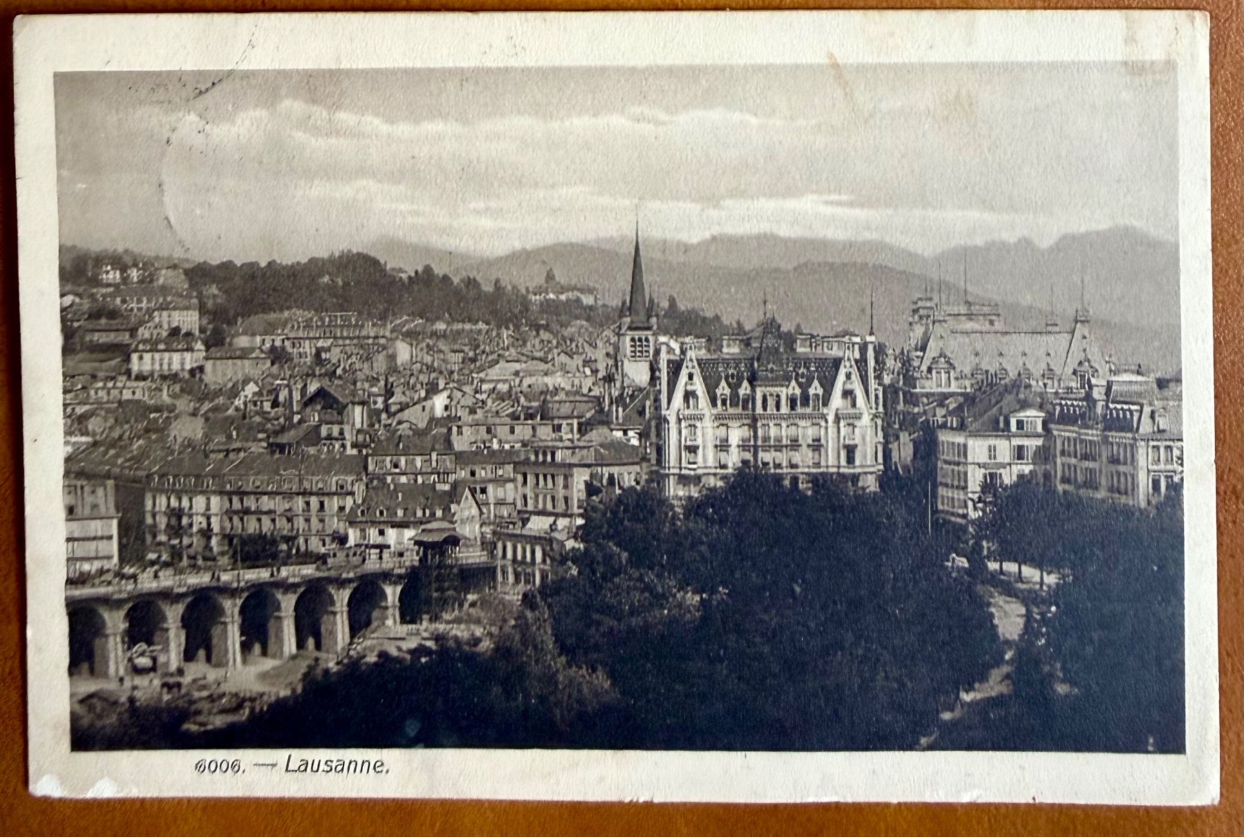 Cartoline postali: Lausanne - Belle vue de 1910 – Usato da Lutry venduto da Ediego