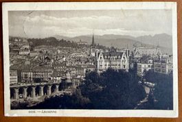 Lausanne - Belle vue de 1910