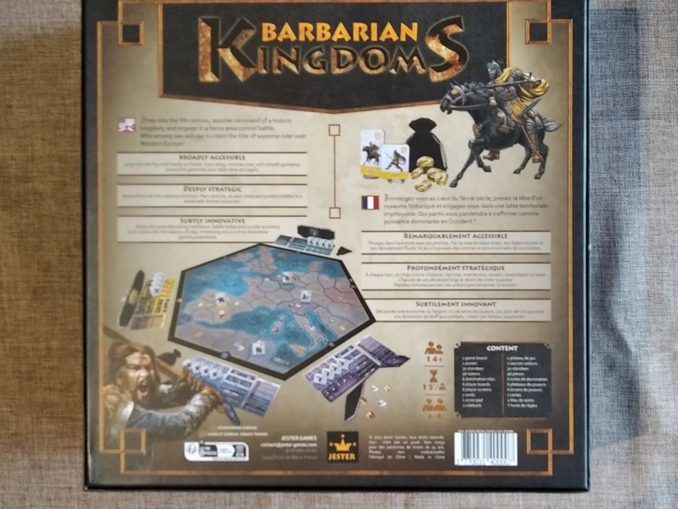 Giochi: Barbarian Kingdoms - Jeu de société neuf – Nuovo (secondo la descrizione) da Aigle venduto da Colargolator 1