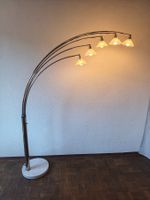 Design Klassiker La Lampada Bogenlampe mit 5 Spots dimmbar