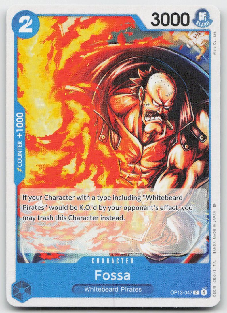 Bandai Carte collezionabili: One Piece Fossa OP13-047 C – Usato da Lugano venduto da VlaseCard