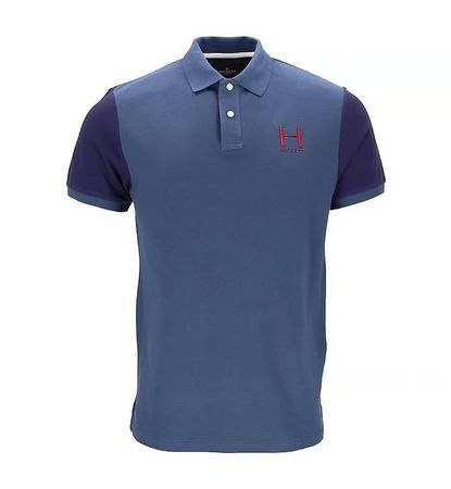 Hackett London Poloshirt Marine Blue Gr. S Neu