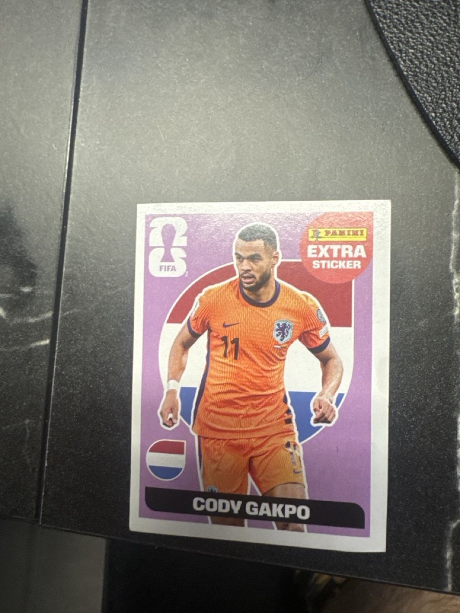 Panini Carte collezionabili: Cody Gakpo Extra Sticker – Nuovo (secondo la descrizione) da Schötz venduto da cla_rvq5