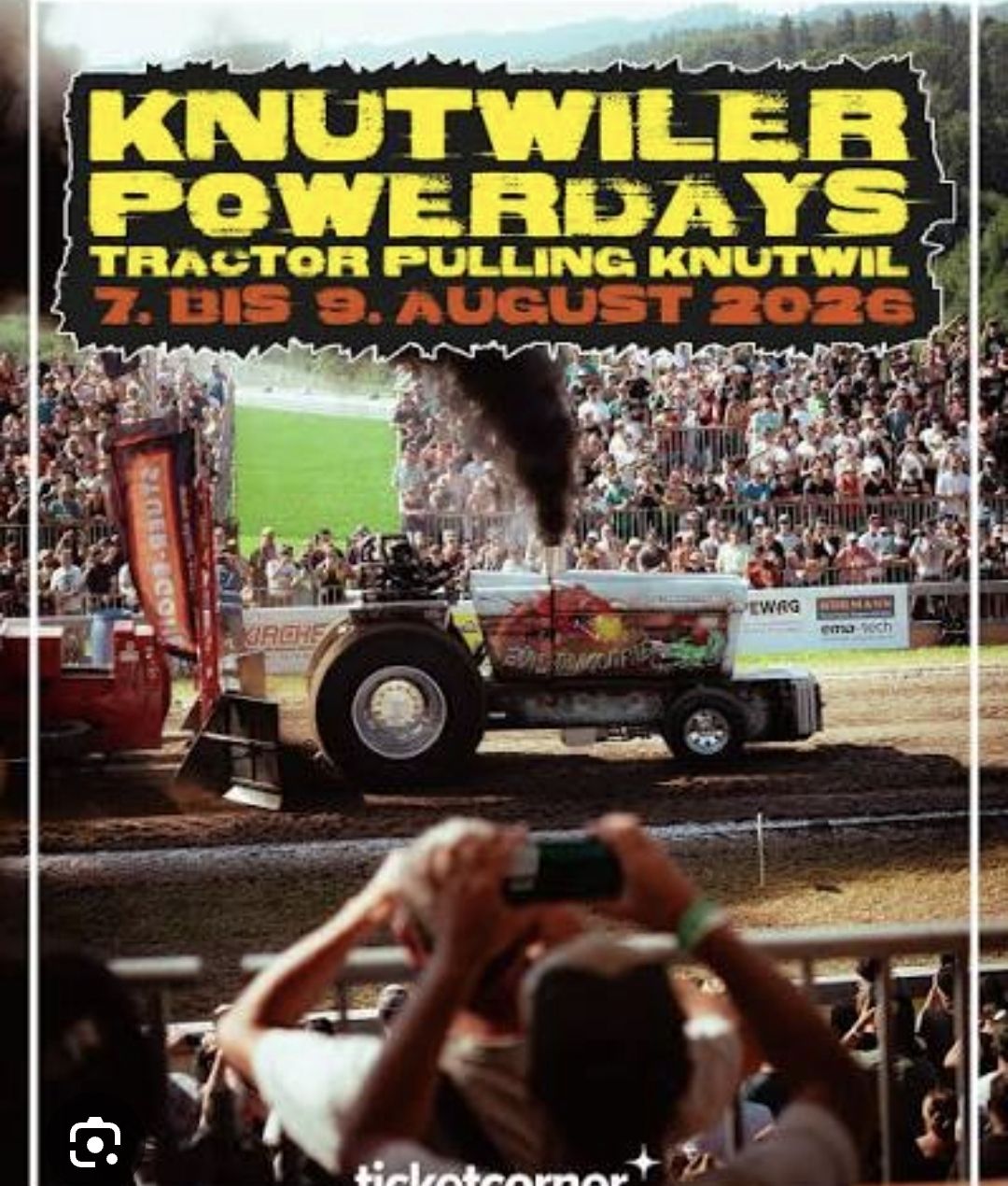 Biglietti: Ticker Knutwiler Powerdays – Nuovo e nell'imballaggio originale da Menziken venduto da sim_db86