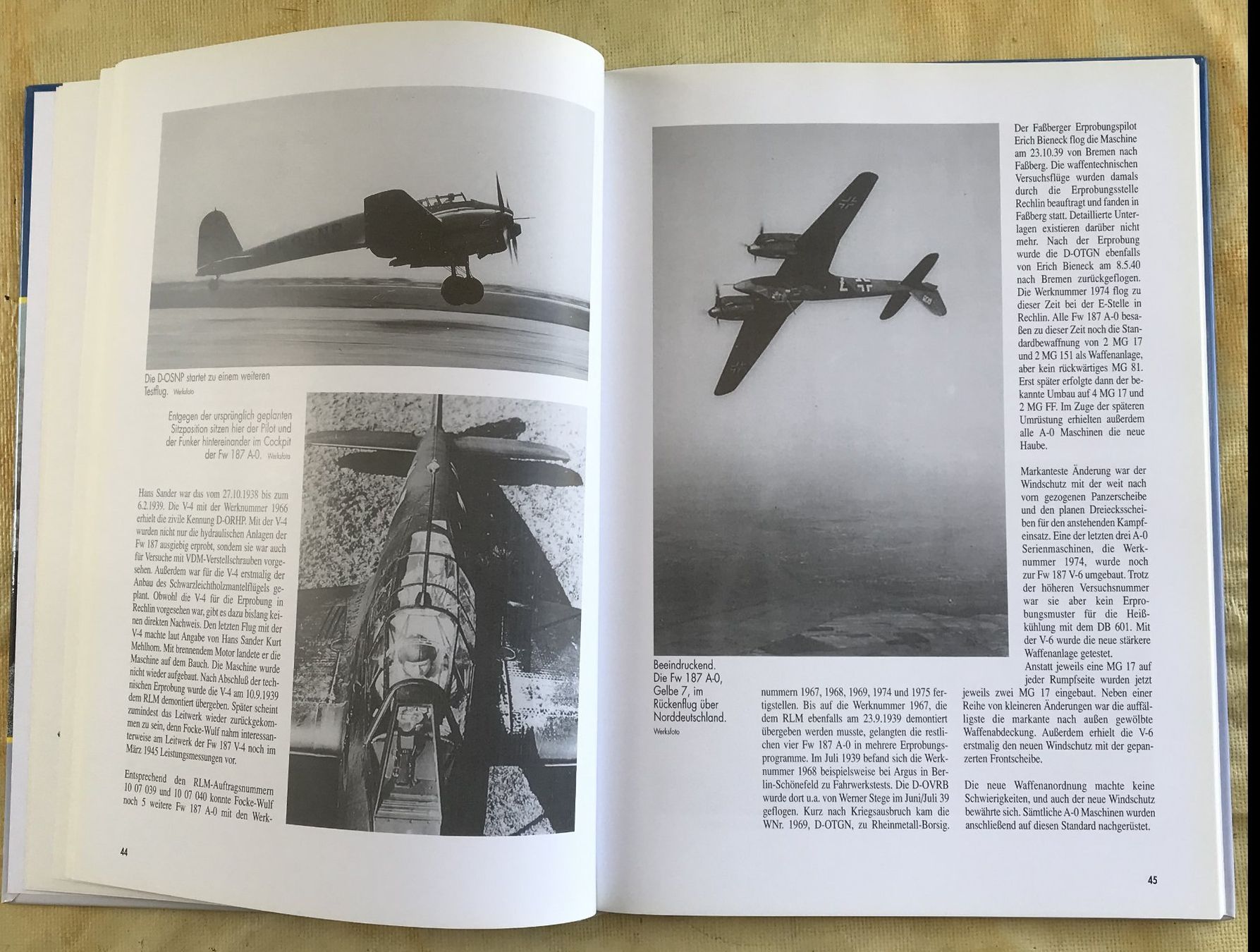 Libri: BUCH FOCKE-WULF FW 187 – Usato da Ostermundigen venduto da wini63 5