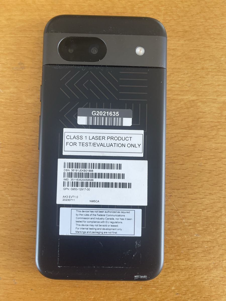 Google Telefoni cellulari / Smartphones: Google Pixel 7a Pro Smartphone gebraucht 128GB schwarz – Usato da Wängi venduto da Bmo 1