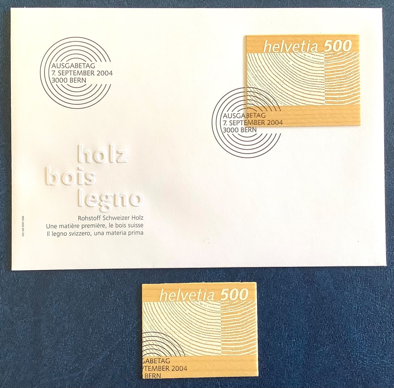 Tutti i francobolli: 2004 - Rohstoff Schweizer Holz / FDC + ET – Nuovo (secondo la descrizione) da Liestal venduto da Skunk02
