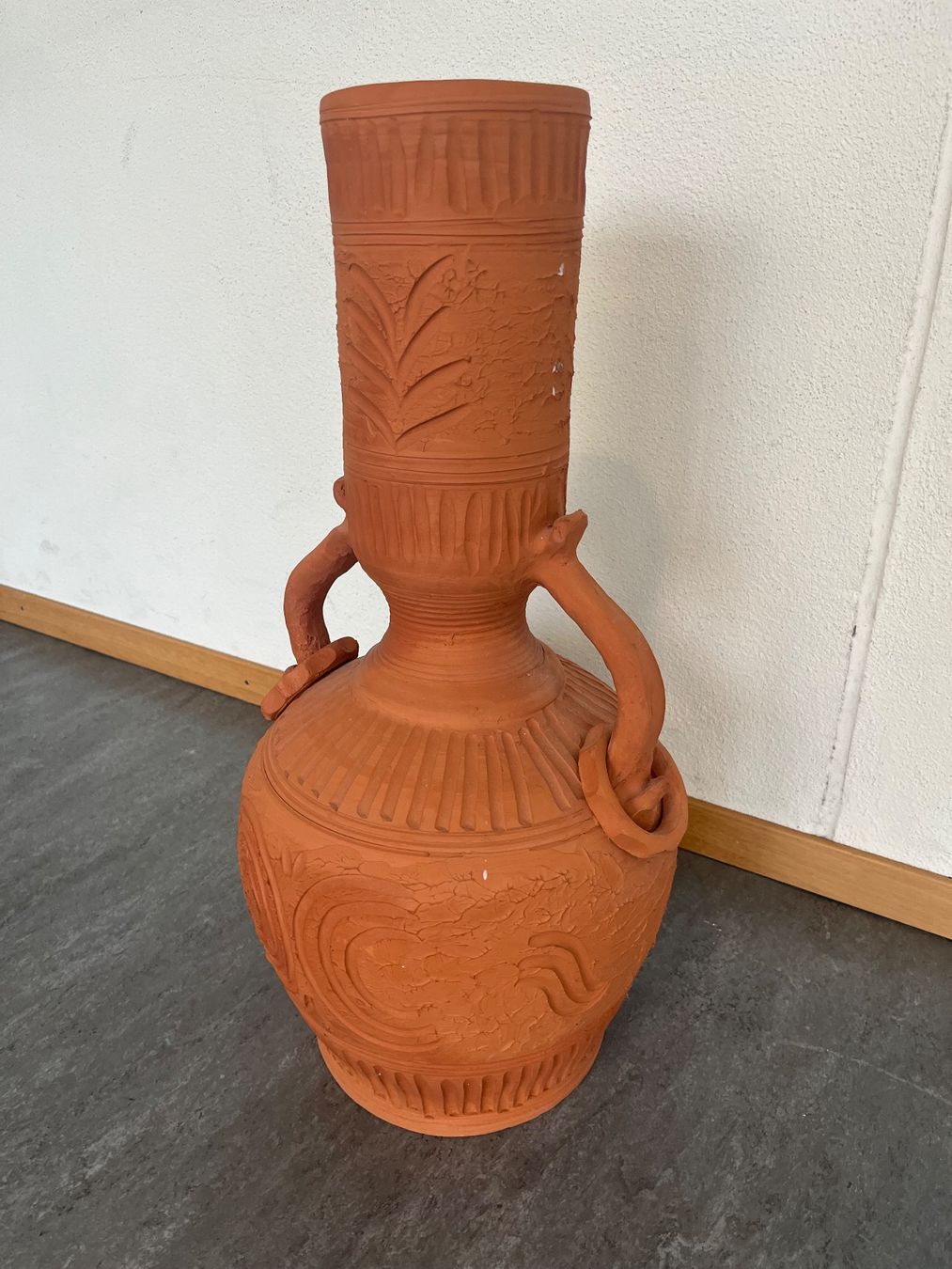Vasi & Recipienti: Grande vase en terre cuite – Usato da lausanne venduto da esploras 1