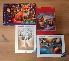 4 Stück Puzzle 1000 Teile