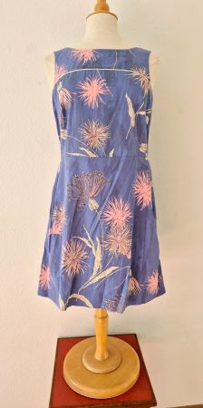 EXPRESSO KLEID DRESS 40 L FLIEDER,  TOP MIT JACKE CARDIGAN