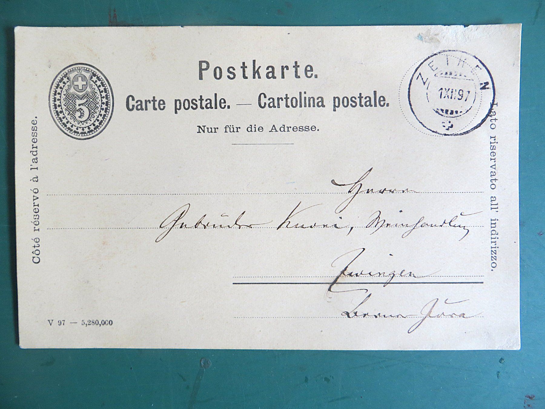 Cartes postales: Postkarten – D'occasion à Zwingen par Hemafa 5