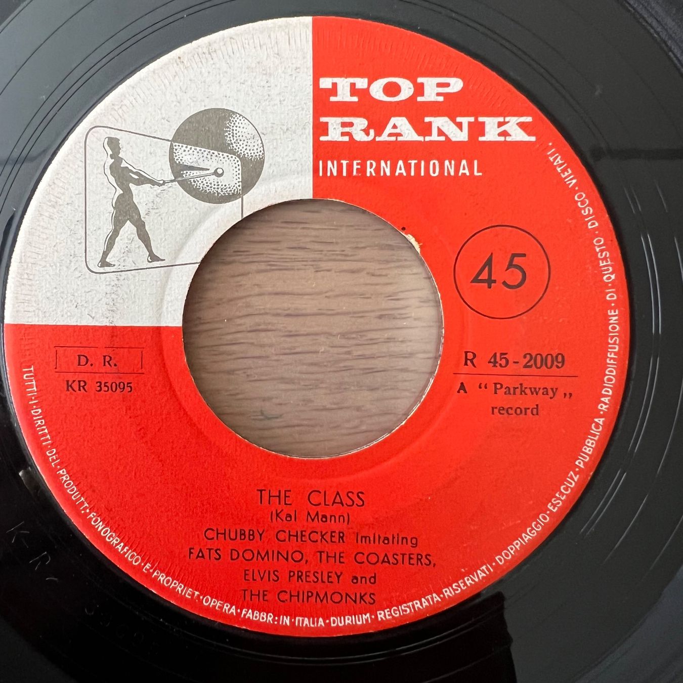 Dischi in vinile: Chubby Checker - The Class / 1. Italy-Press 1959 – Usato da Gais venduto da soundcave57 1