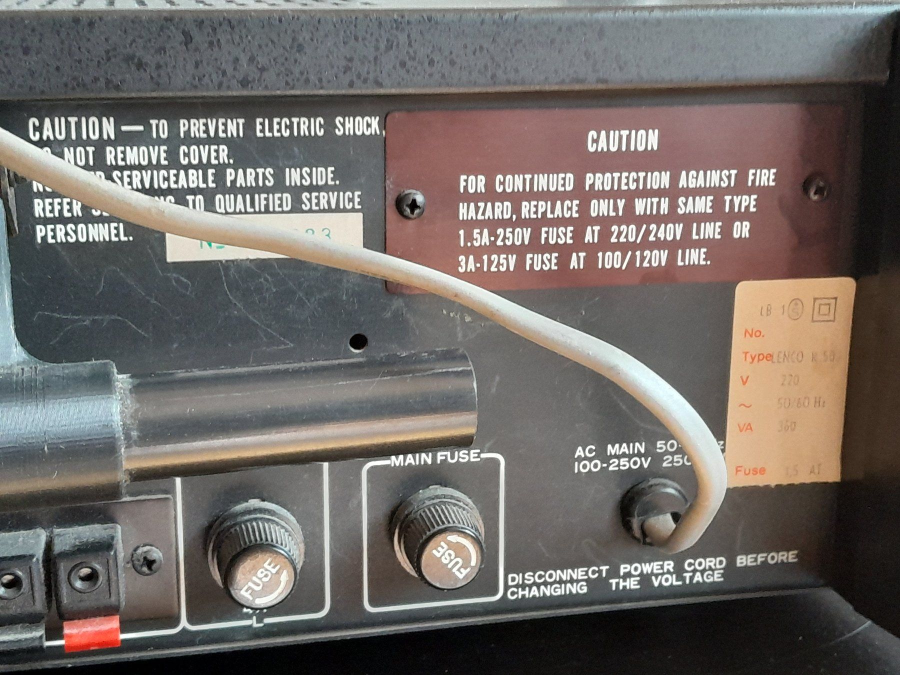 Ricevitori: Receiver Lenco R50 – Usato da Hinterforst venduto da duty76 6