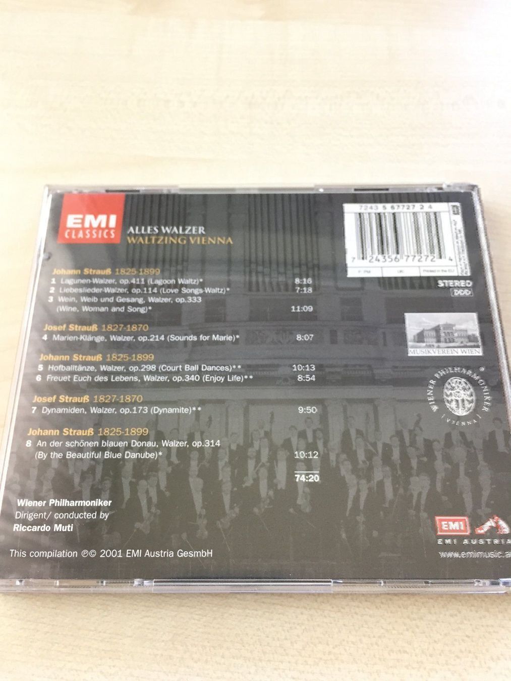 CD: Riccardo Muti - Alles Walzer – Usato da Rüti ZH venduto da alumedien 1