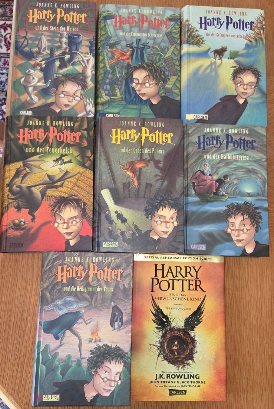 Libri: Harry Potter Baende 1-8 – Usato da Gossau SG venduto da tenerife11 3