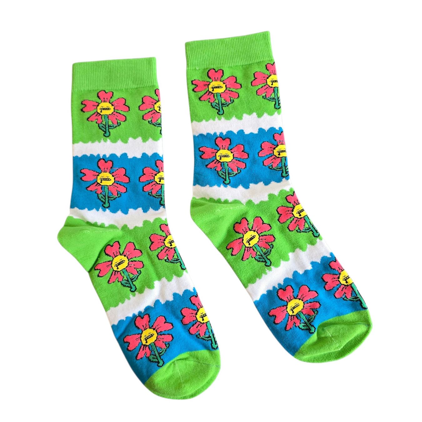 Chaussettes: Socken Blumen / Flowers – Neuf avec emballage d'origine à Zürich par amysmith