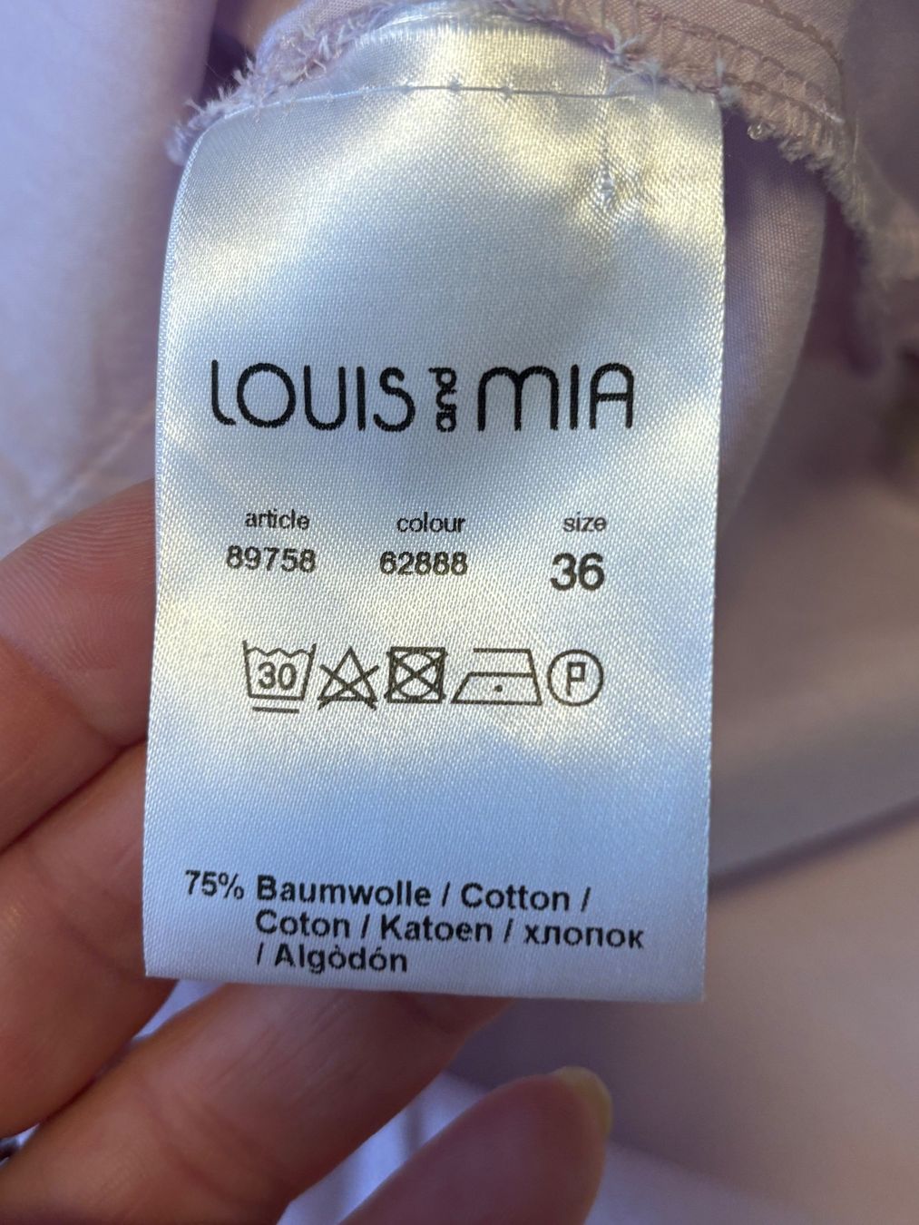 Blusen: Louis & Mia Bluse Baumwolle – Gebraucht aus St. Margrethen SG von dijanaO 7