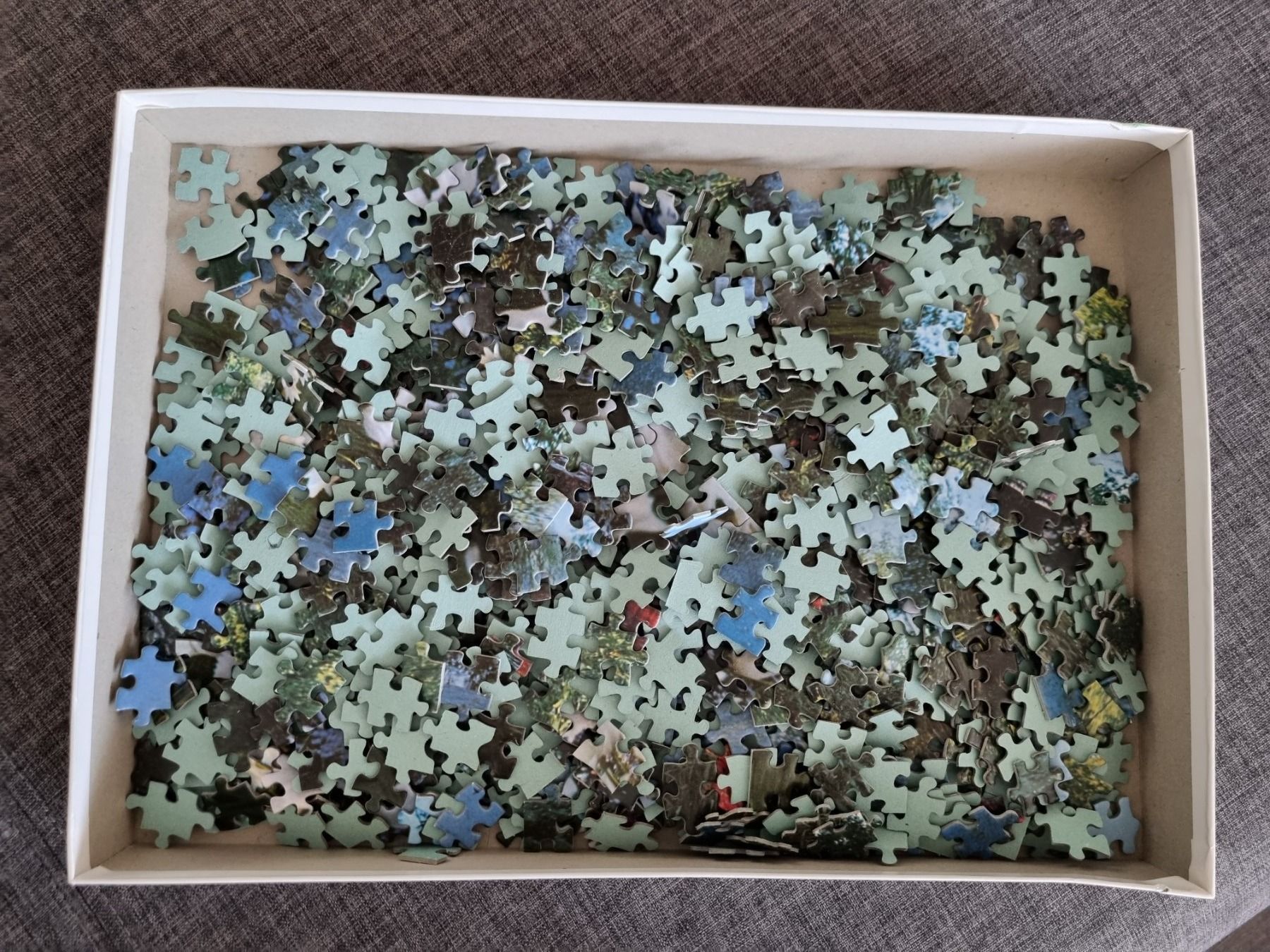 Puzzle: Puzzle Blumengarten (1000-teilig) – Usato da Gams venduto da federli29 1