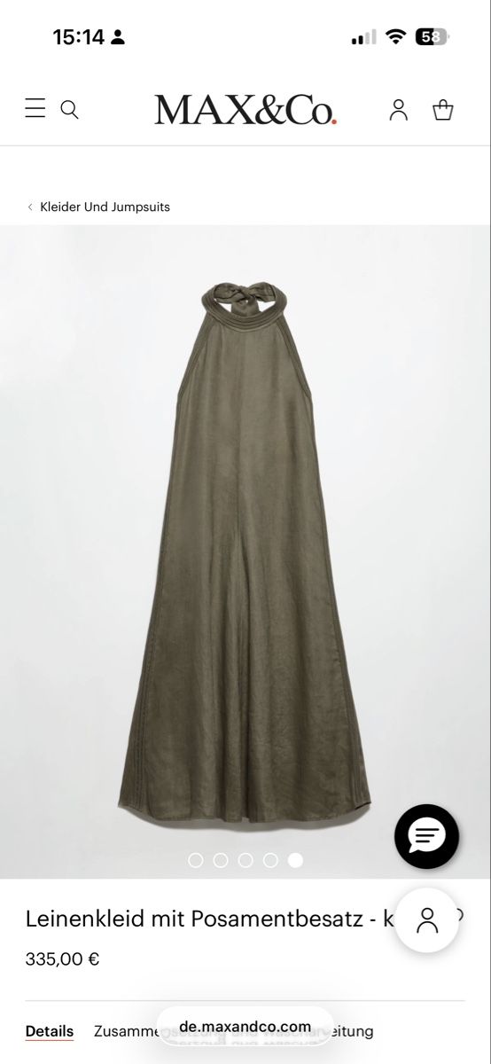 Max Mara Robes: Sommerkleid Max Mara – Neuf (Voir description) à Basel par Vintage-133 3