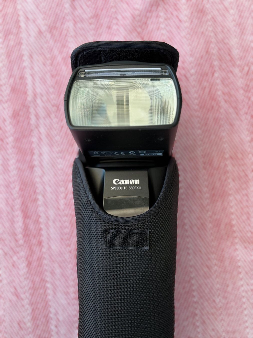 Canon Flash: Canon Speedlite 580EX II Blitzgerät mit Schutztasche – Usato da Wädenswil venduto da BEF55 2