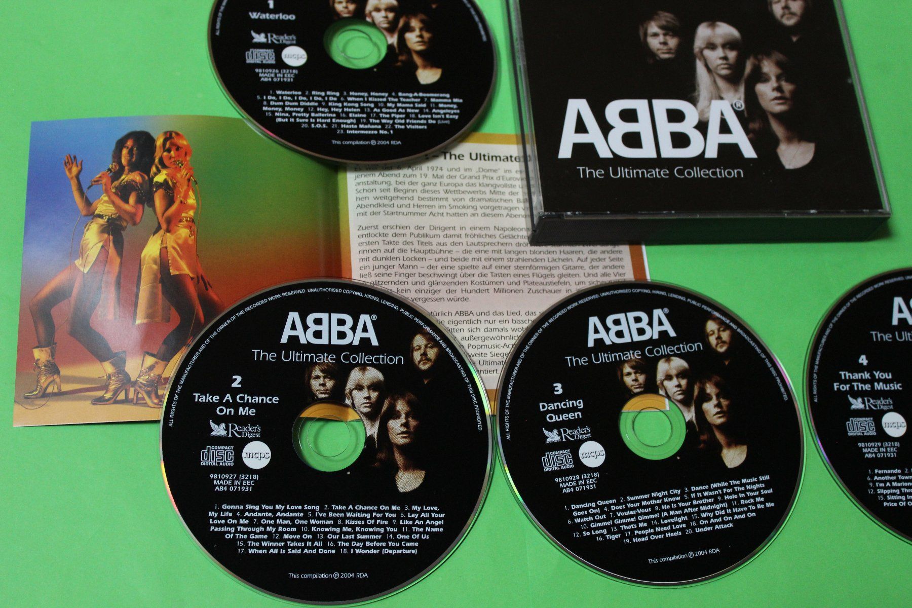 CDs: ABBA - THE ULTIMATE COLLECTION (Reader's Digest) 4CD – Gebraucht aus Tübach von JamesStone 7