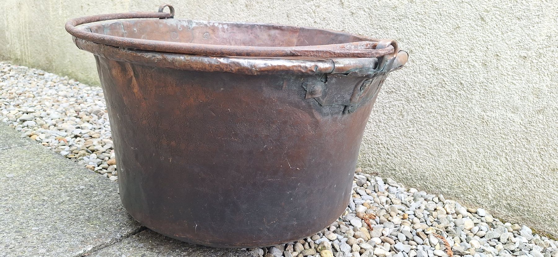 Vasi per fiori: 5 kg -Kupferkessel,antik zum Kochen oder Deko ! – Usato da Emmenbrücke venduto da abu_9mj8 1