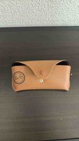 Brillenetui Ray-Ban braun Lederoptik gebraucht