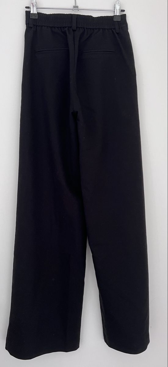 Tally Weijl Pantaloni: Schwarze Stoffhose mit weitem Bein, Grösse 32 – Usato da Zürich venduto da man_nq66 2