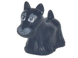 LEGO 83188pb01 Black Dog, Terrier Scottish (Scottie)