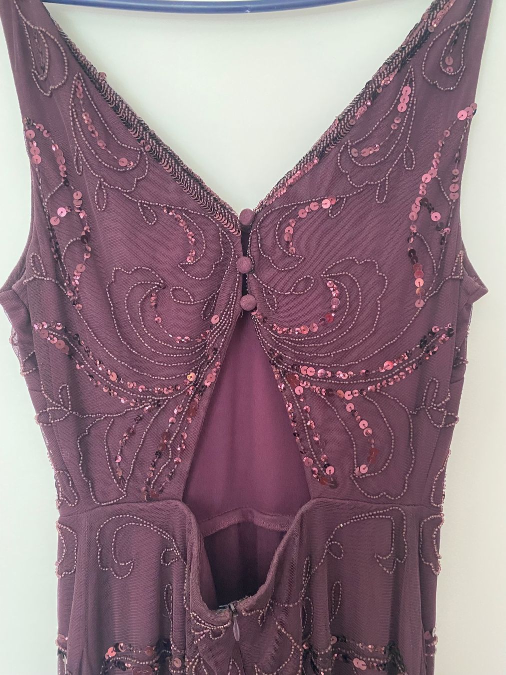 Anna Field Vestiti: Elegantes Sommer-Abendkleid, violett Gr. 40 – Usato da Feuerthalen venduto da Jabrunner 3