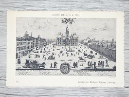 CL16 Carte Postale + Timbre France 1933