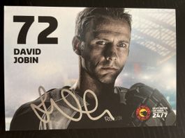 SC Bern Autogrammkarte David Jobin #72, Saison 2014/2015