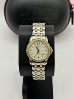 Tissot Automatik Uhr bicolor Edelstahl mit Box gebraucht