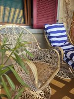 Rare paire de fauteuils de jardin Mid-Century