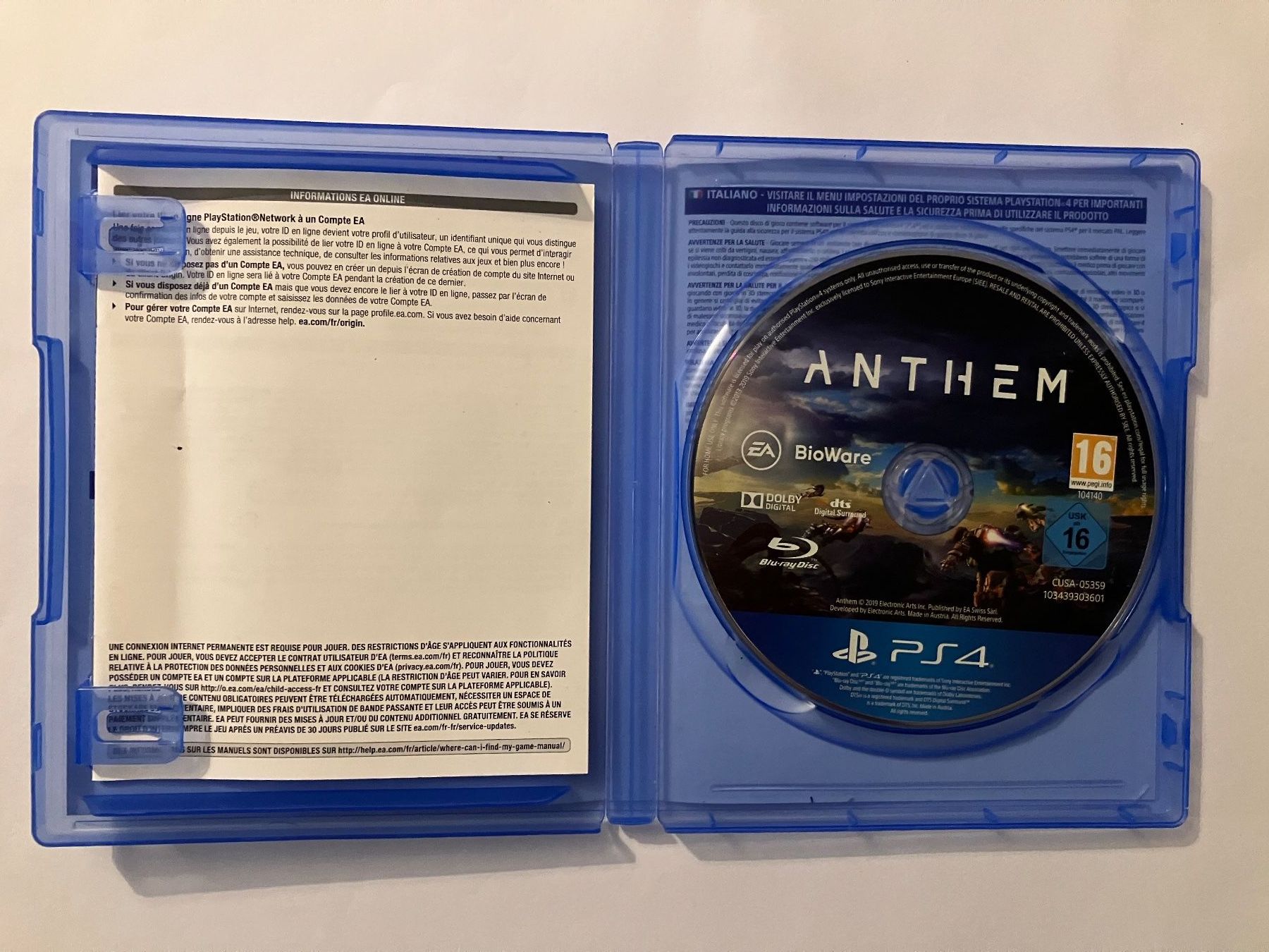 Sony Giochi: Anthem – PS4 – Usato da Ecublens VD venduto da Le_marchand_geek 2