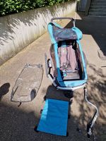 Croozer Fahrradanhänger/ Veloanhänger, inkl. Joggingrad